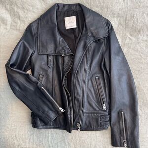 100% leather jacket